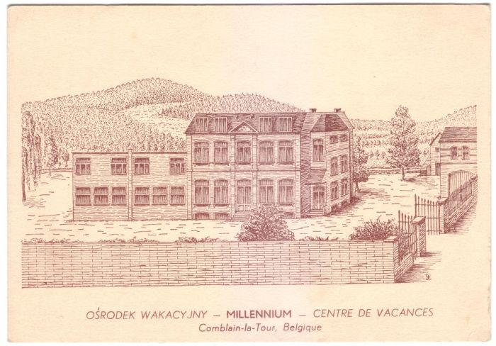 0072 - COMBLAIN-LA-TOUR – Carte postale : Ośrodek Wakacyjny – Millennium - Centre de vacances 