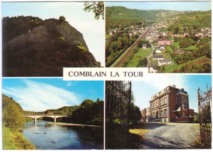 0075 : COMBLAIN-LA-TOUR : Carte postale 