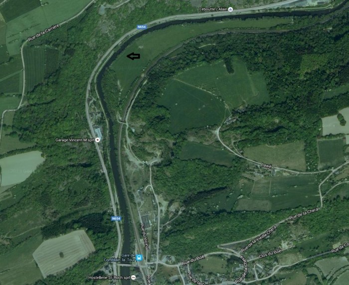 132 : COMBLAIN-LA-TOUR – Le camp des gitans.